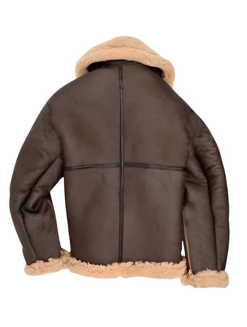 Herren-Fliegerjacke aus Lammfell | Legendäres RAF-Design | Winter 3