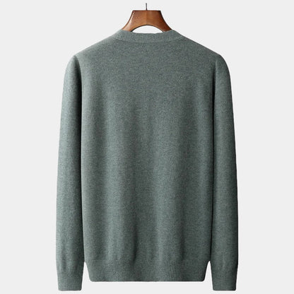 Herren-Strickjacke, klassisches Knopfdesign | Leicht 2