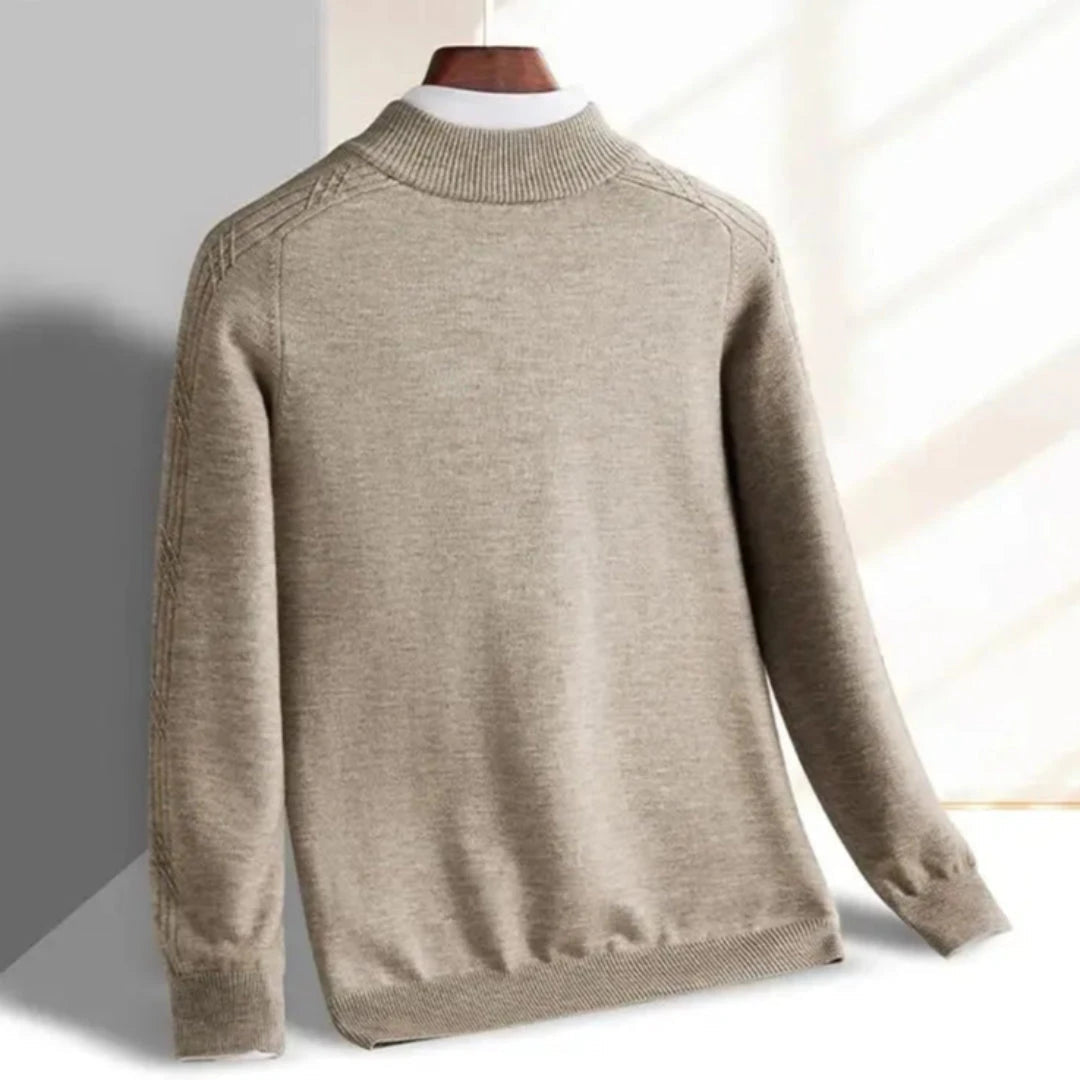 Herren-Strickpullover | Rippstrick, leicht | Normale Passform 1