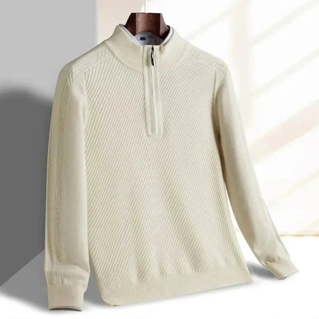 Herren-Strickpullover | Rippstrick, leicht | Normale Passform 5