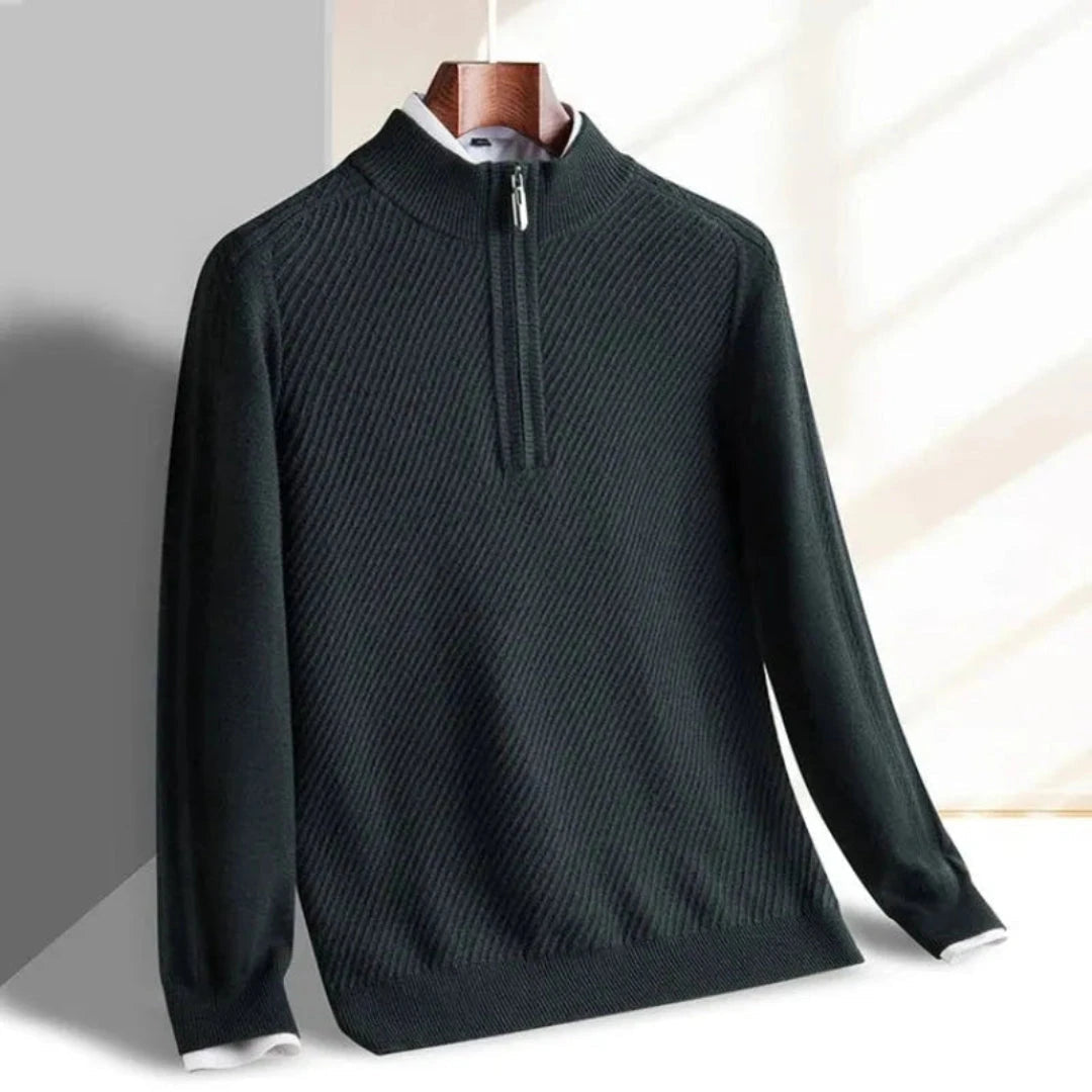 Herren-Strickpullover | Rippstrick, leicht | Normale Passform 6