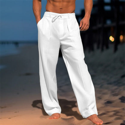 Sommerhosen Herren | Relaxed Fit & Eleganter Kordelzug-Bund