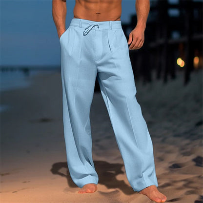 Sommerhosen Herren | Relaxed Fit & Eleganter Kordelzug-Bund