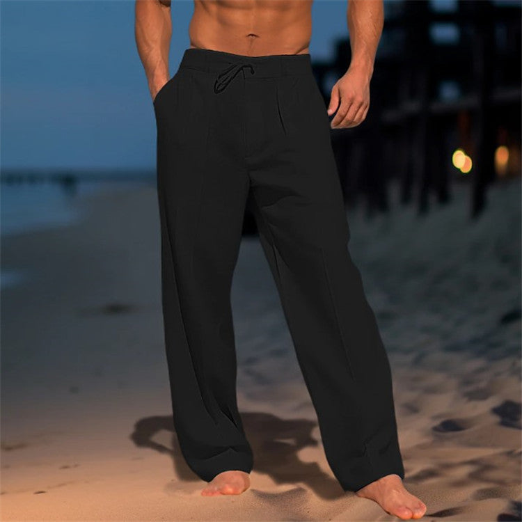 Sommerhosen Herren | Relaxed Fit & Eleganter Kordelzug-Bund