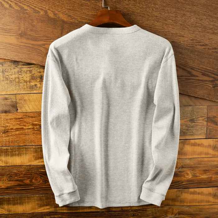 Poloshirt Herren | Henley-Knopfleiste & Slim Fit Style