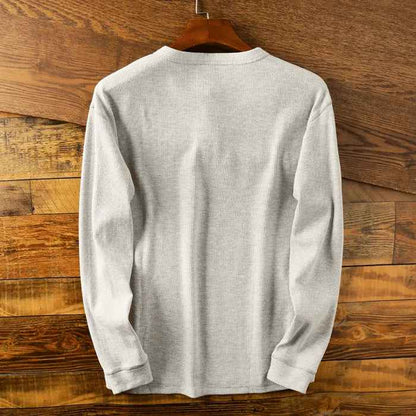 Poloshirt Herren | Henley-Knopfleiste & Slim Fit Style