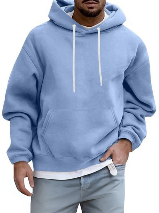 Herren Hoodie, verstellbare Kapuze | Kängurutasche 0
