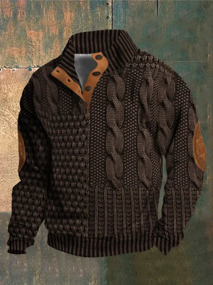 Herren Pullover, Strukturstrick | Winter