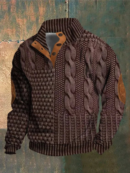 Herren Pullover, Strukturstrick | Winter