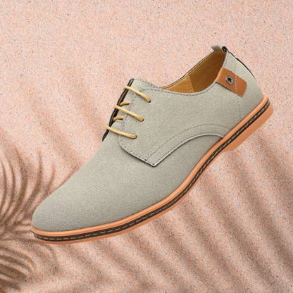 Herren Schnürschuhe – Gepolstert, Vielseitig und Farbig wählbar | Grau