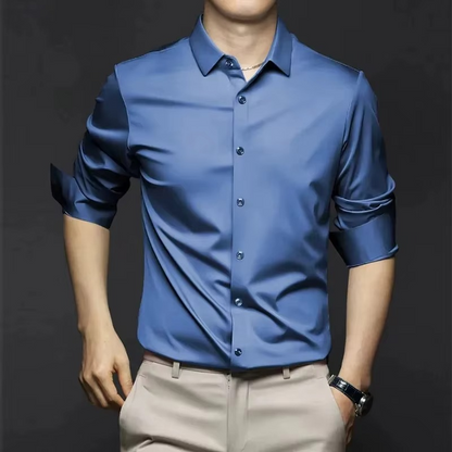 Herren Seidenhemd – Elegant, Vielseitig & Bequem 2