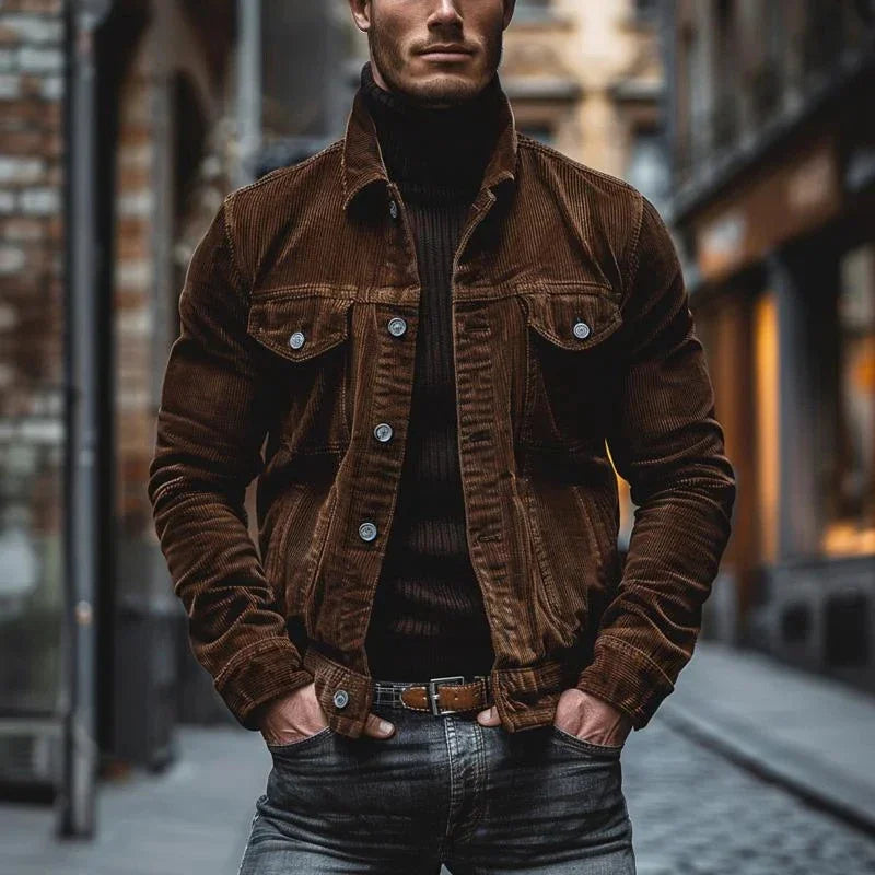 Herrenjacke, Vintage, Relaxed Fit | Lange Ärmel 1