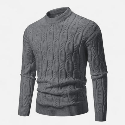 Herrenpullover, Entspannte Passform, Klassisches Rundhals-Design | Herbst-Winter Essential 10