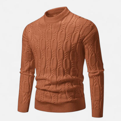 Herrenpullover, Entspannte Passform, Klassisches Rundhals-Design | Herbst-Winter Essential 9