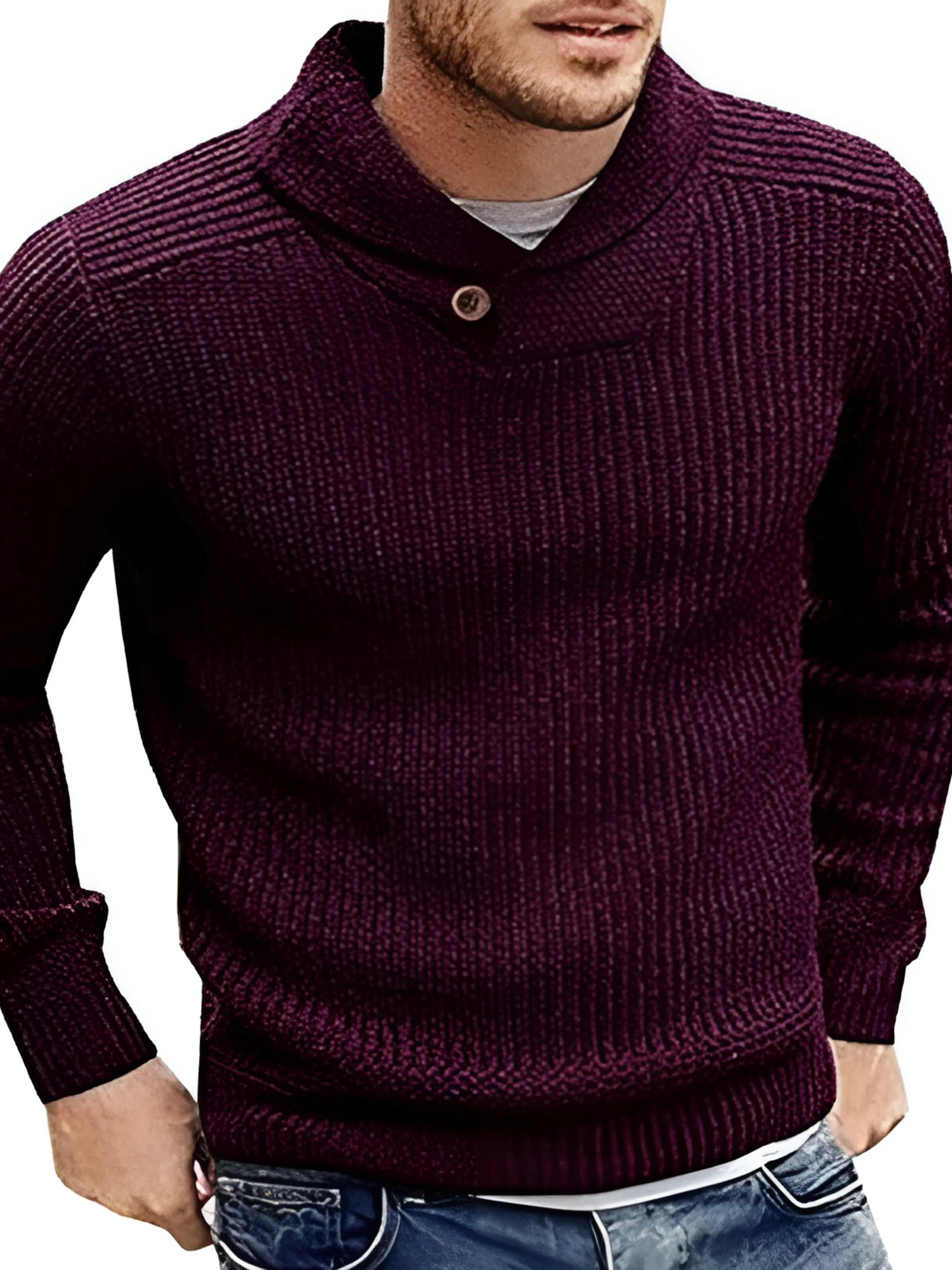 Herrenpullover, Strick, Relaxed Fit | Winter 3