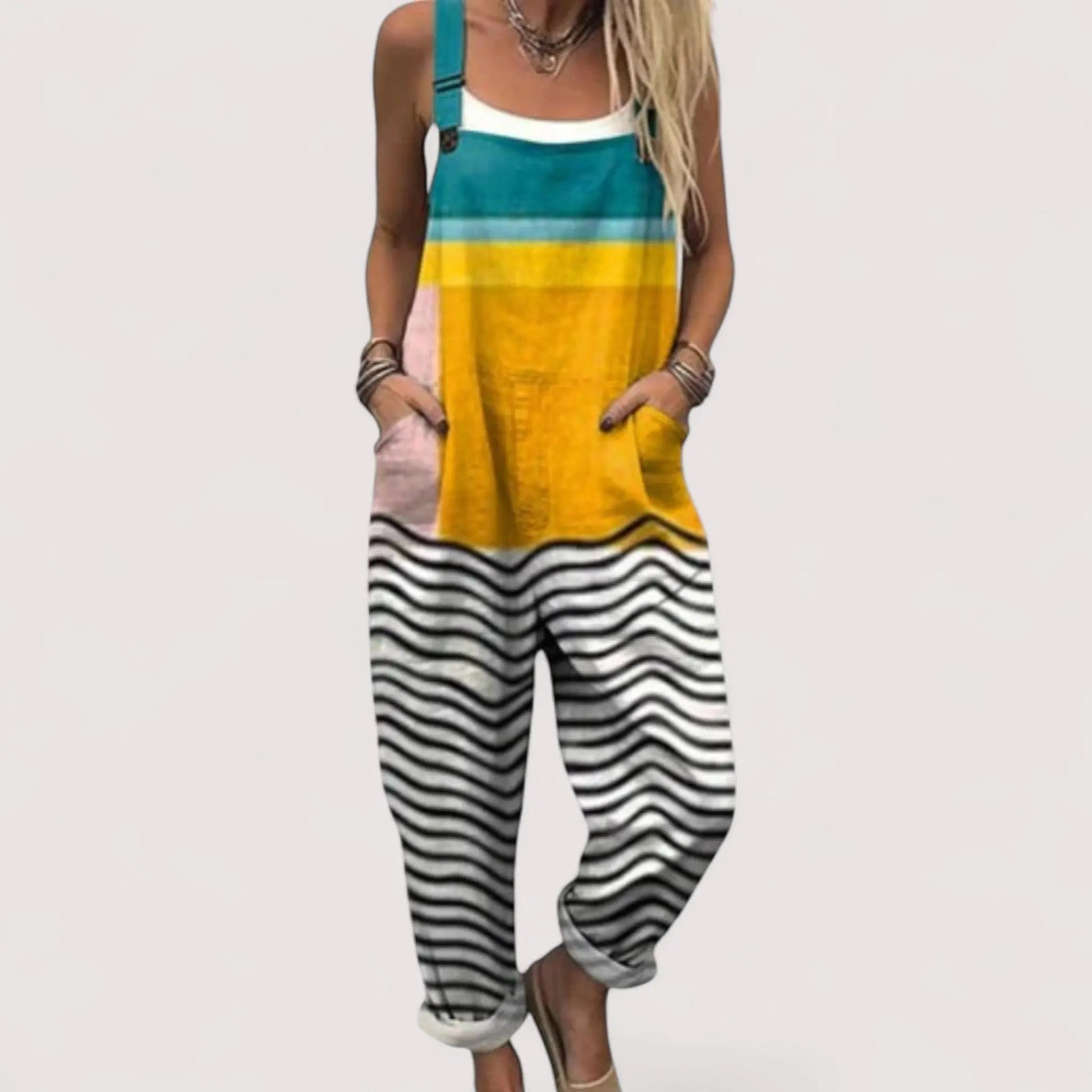 Irma™ | Künstlerischer Overall-Jumpsuit 0