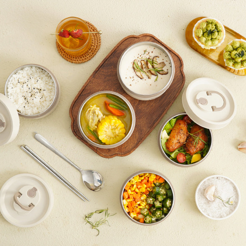 Isobox™ | Mehrschichtig isolierte Lunchbox (inkl. GRATIS Tragetasche im Wert von 19,95 €) 6