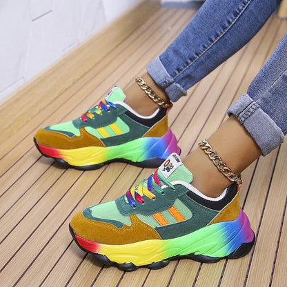 Isolina - Orthopädische Regenbogenschuhe 3