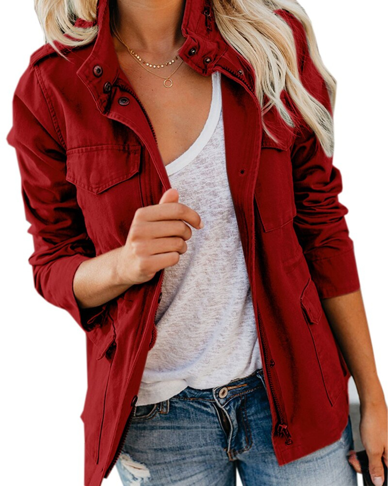 Jacke für Damen | Leicht, mit Taschen 4