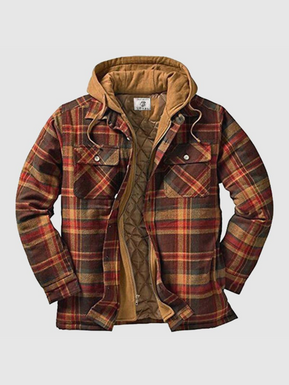 Karierte Jacke für Herren | Relaxed Fit 3