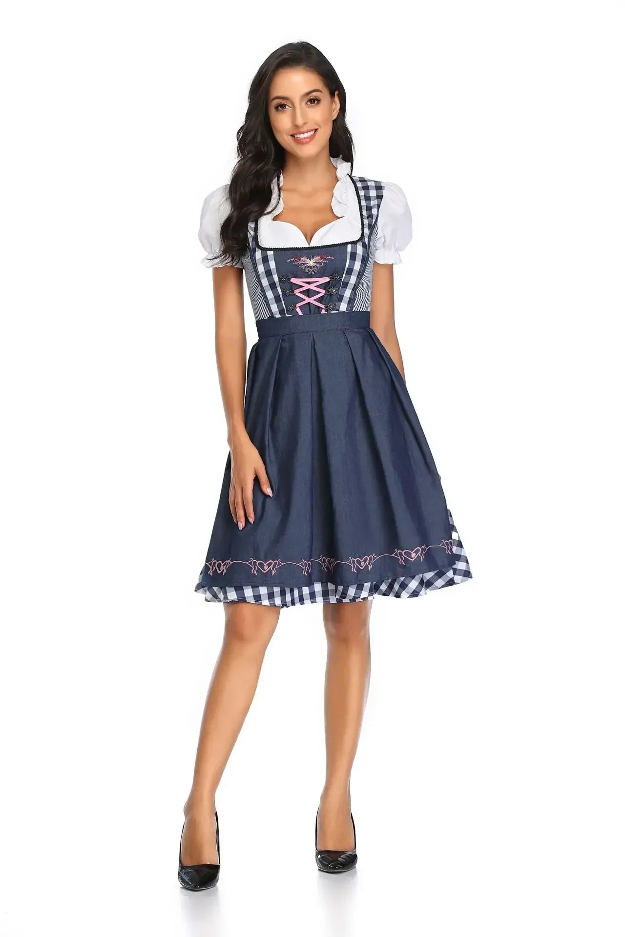 Kariertes Dirndlkleid | Oktoberfest Outfit 2