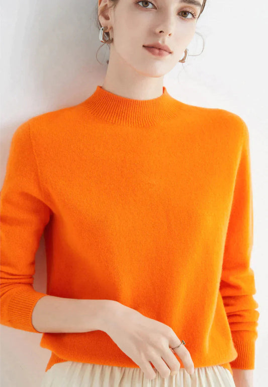 Kaschmirpullover Damen | Gemütliche Passform, Langarm 0