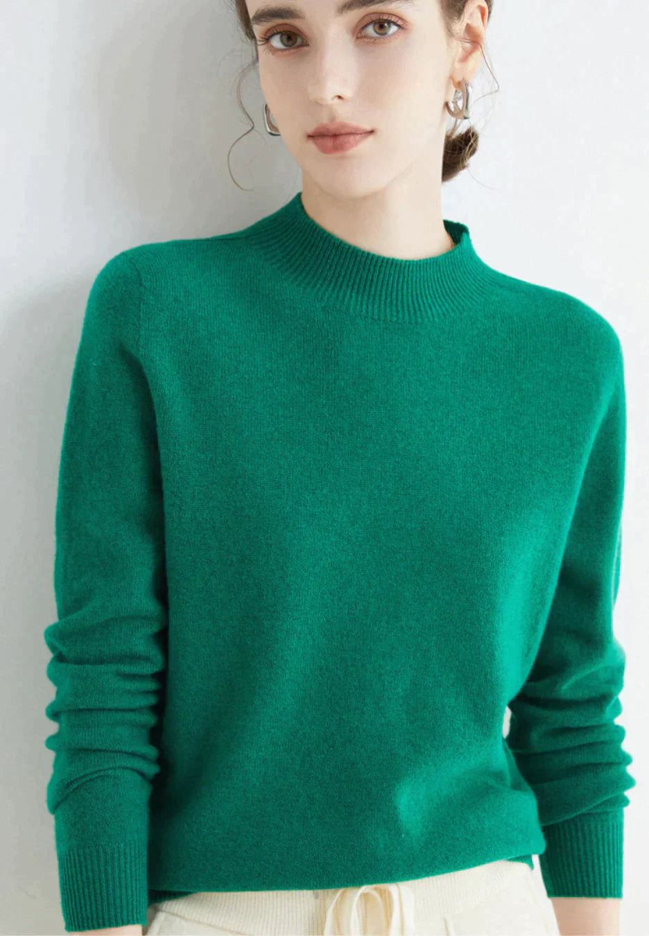 Kaschmirpullover Damen | Gemütliche Passform, Langarm 3