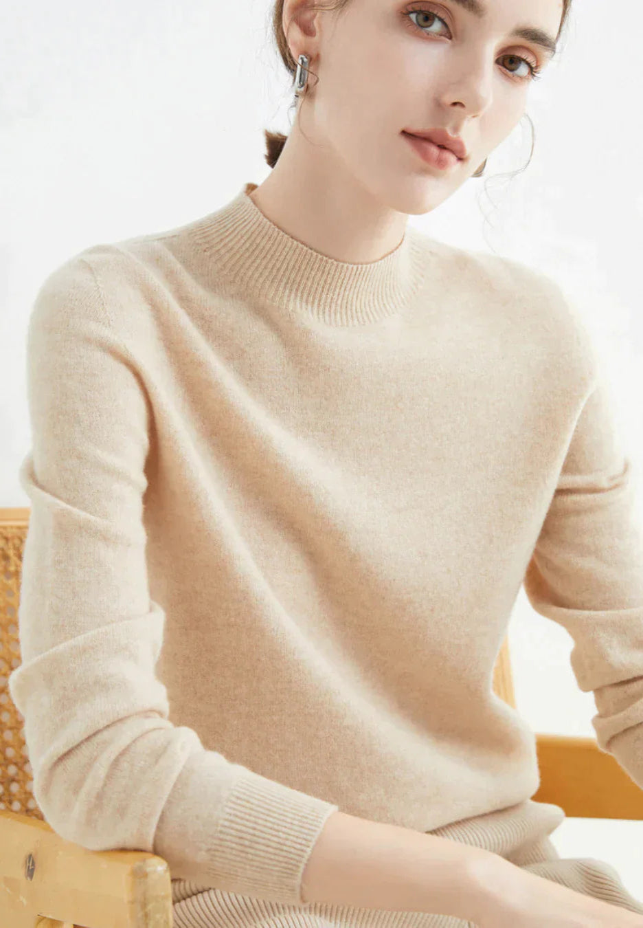 Kaschmirpullover Damen | Gemütliche Passform, Langarm 9