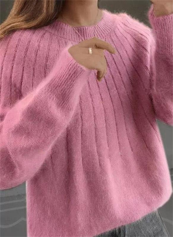 Kaschmirpullover für Damen | Eleganter Langarm