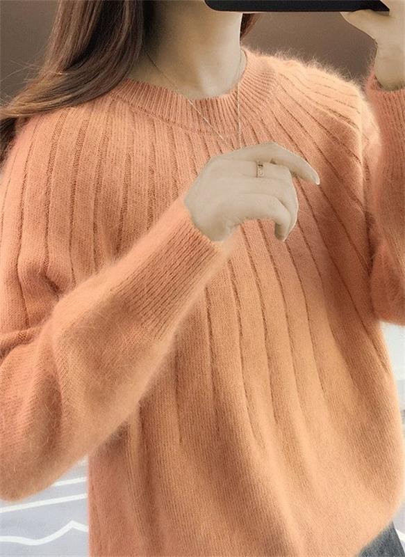 Kaschmirpullover für Damen | Eleganter Langarm 6