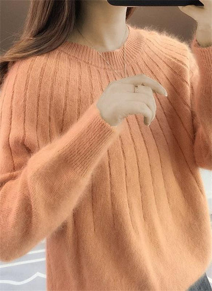 Kaschmirpullover für Damen | Eleganter Langarm