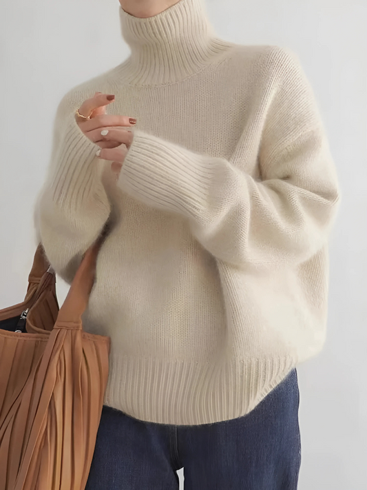 Kaschmirpullover für Damen | Klassischer Rollkragen 0