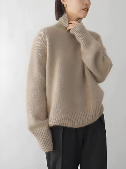 Kaschmirpullover für Damen | Klassischer Rollkragen 4