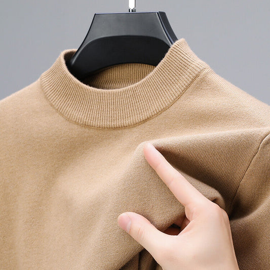 Kaschmirpullover für Herren | Eleganter Saum, taillierte Passform 0