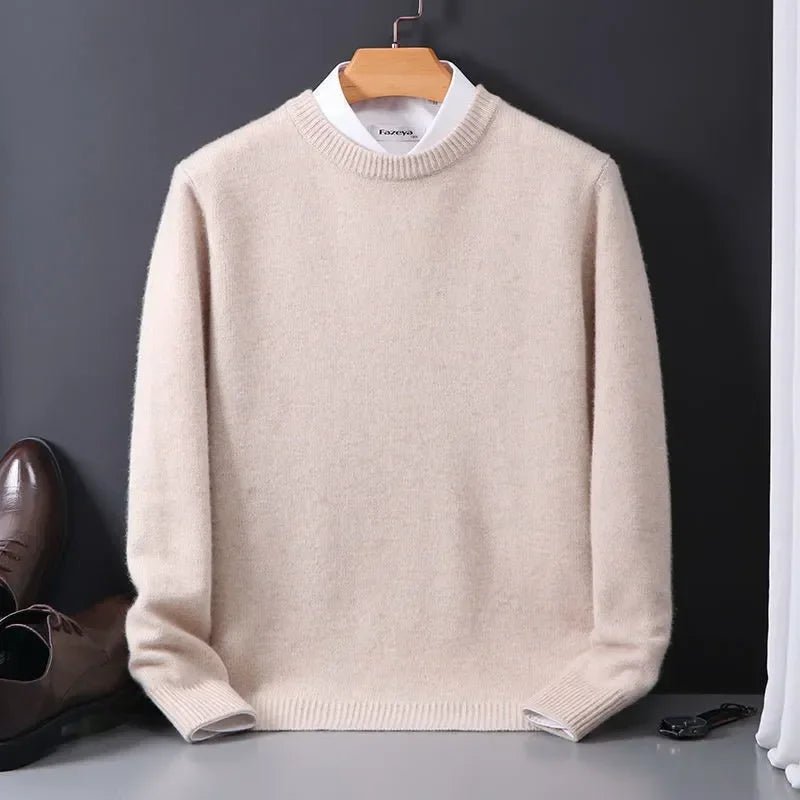 Kaschmirpullover für Herren | Klassische Passform