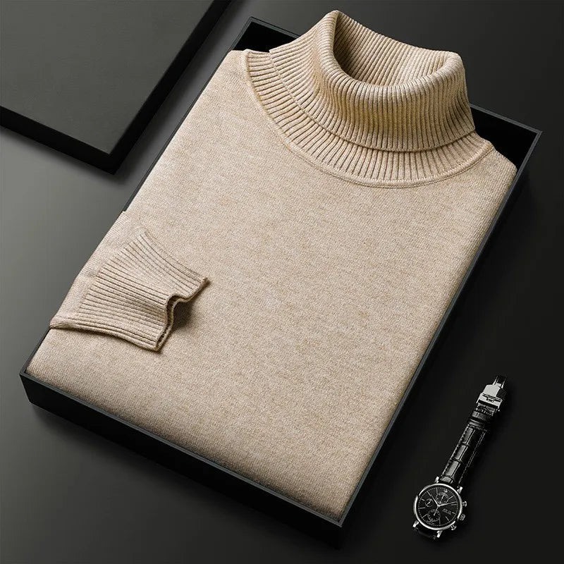 Kaschmirpullover für Herren | Rollkragen, Classic Fit