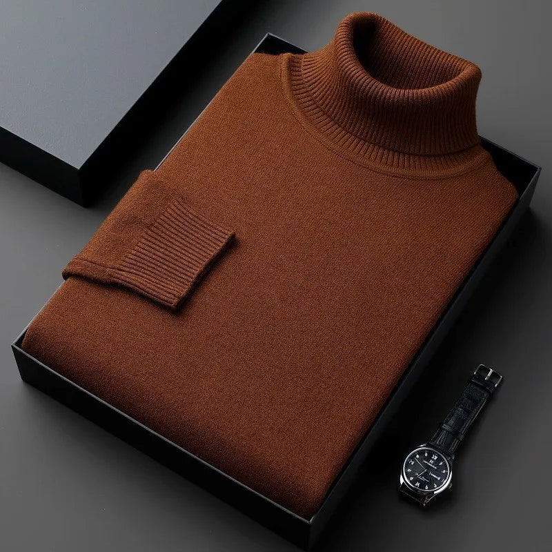 Kaschmirpullover für Herren | Rollkragen, Classic Fit