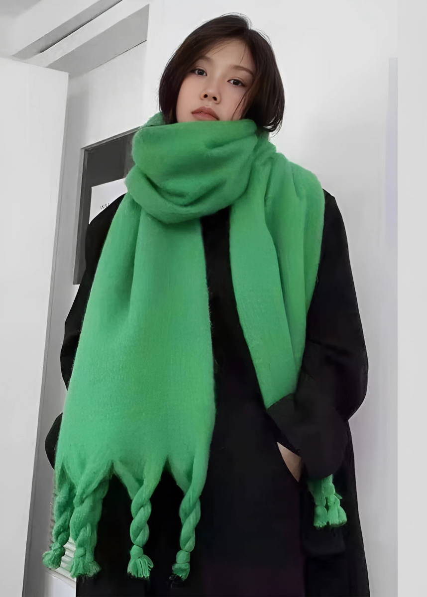 Kaschmirschal für Damen | Quastendesign 1