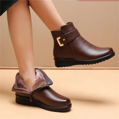 Knöchelhohe Stiefel für Damen | Echtes Leder 3