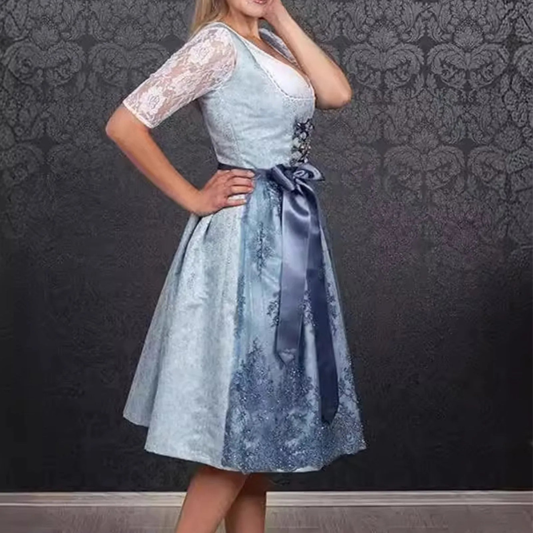 Kurzarm-Dirndlkleid | Oktoberfest-Outfit 1