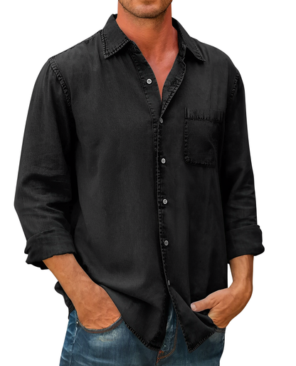 Langarm-Poloshirt für Herren | Lässige Passform 6