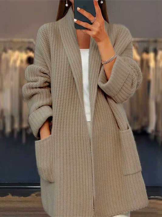 Langer Cardigan für Damen | Relaxed Fit 0