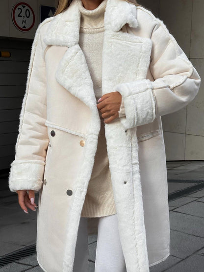 Langer Polarfleecemantel für Damen | Winter Essential 1