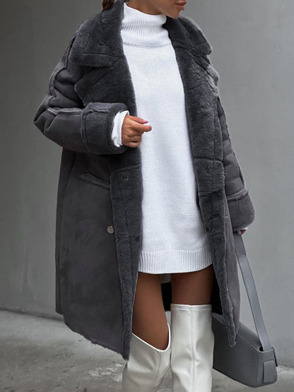 Langer Polarfleecemantel für Damen | Winter Essential 2