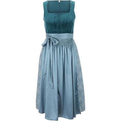 Langes Dirndlkleid | Fließendes Design | Oktoberfest Outfit 3