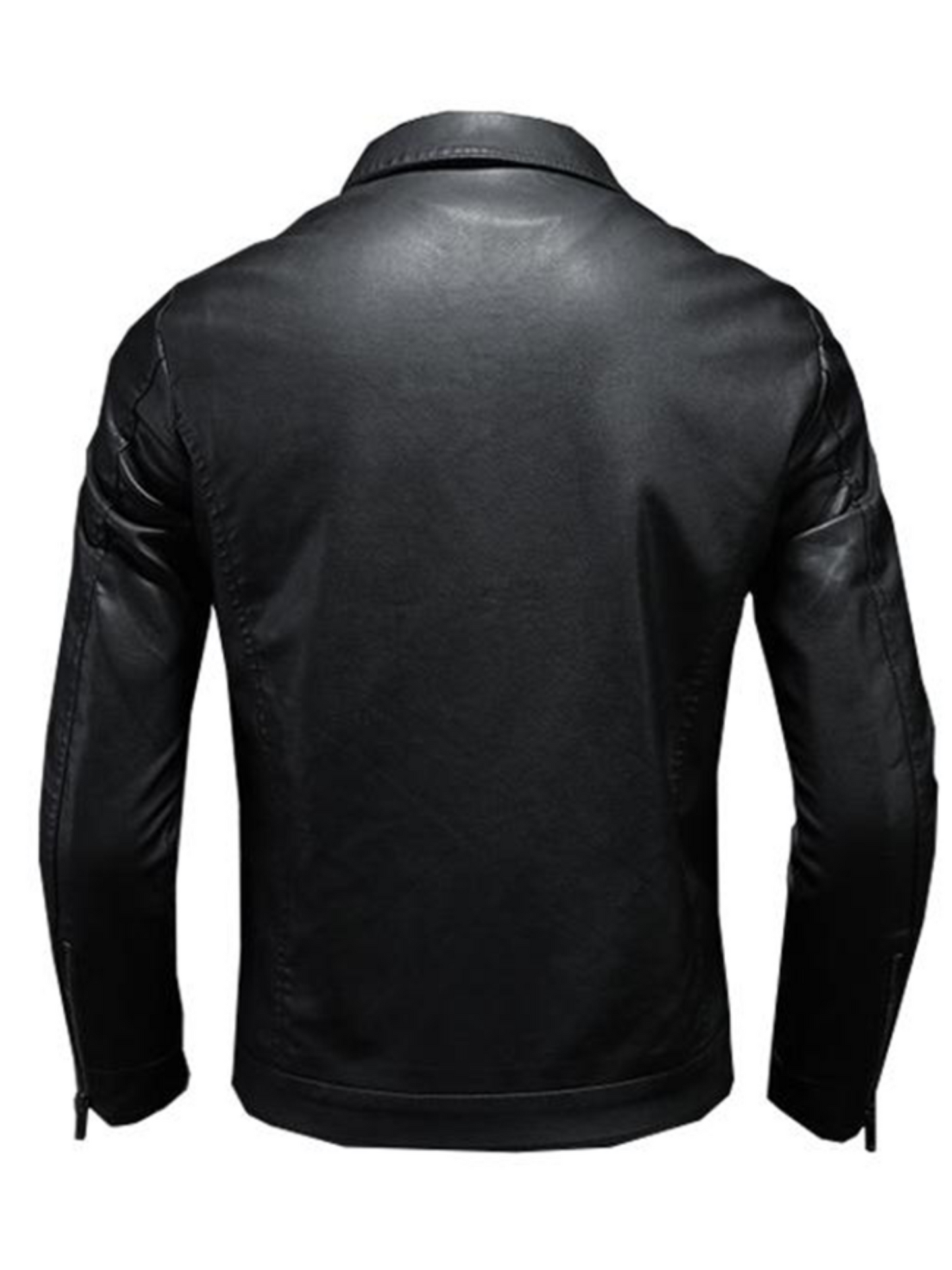 Leder-Bikerjacke für Herren | Bequeme Passform 1