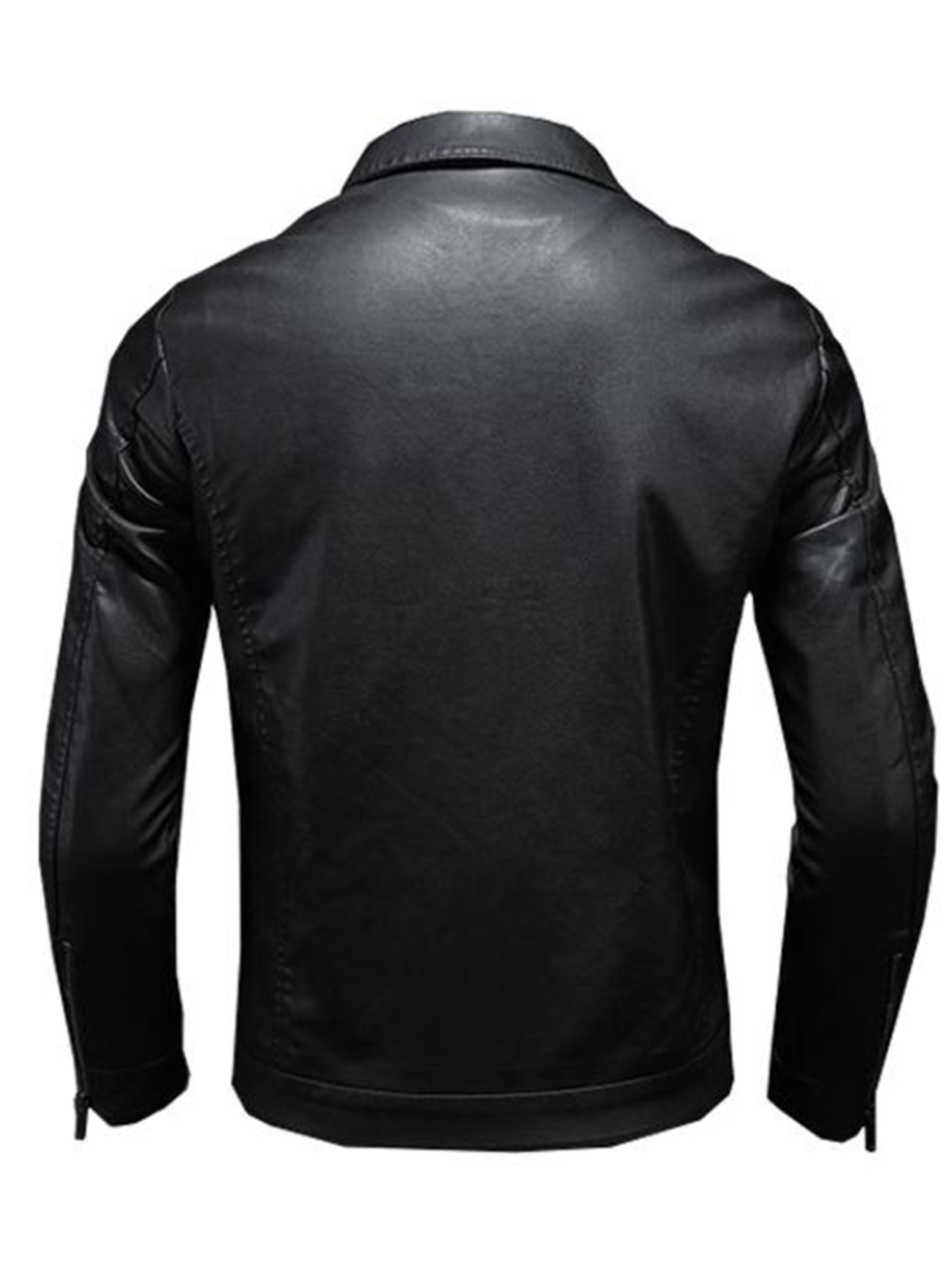 Leder-Bikerjacke für Herren | Bequeme Passform 1