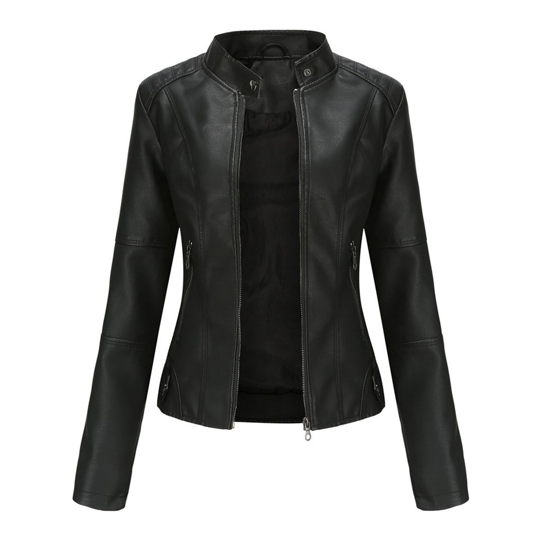 Lederjacke Damen | Tailliert, Strukturiert | Winter 0
