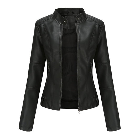 Lederjacke Damen | Tailliert, Strukturiert | Winter 0