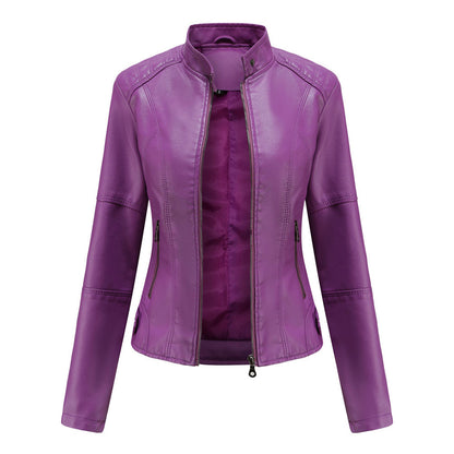 Lederjacke Damen | Tailliert, Strukturiert | Winter 2